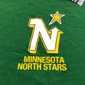 Minnesota North Stars Vintage Hockey Throwback Adult XL Shirt NWT Pls Read